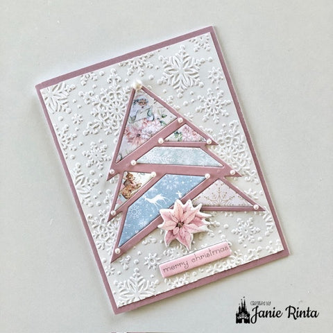 Inlovearts Separated Christmas Tree Cutting Dies