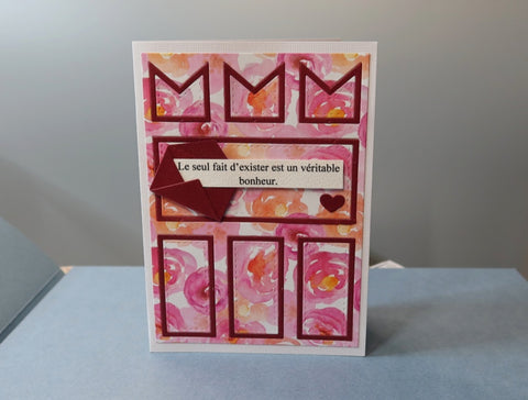 Inlovearts Label and Slice Background Board Cutting Dies