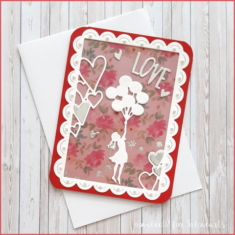 Inloveartshop Heart Decor Border and Frame Cutting Dies