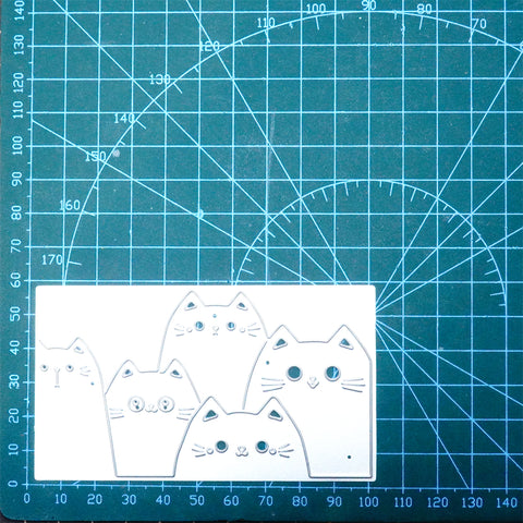 Inlovearts Group of Animals Background Board Cutting Dies