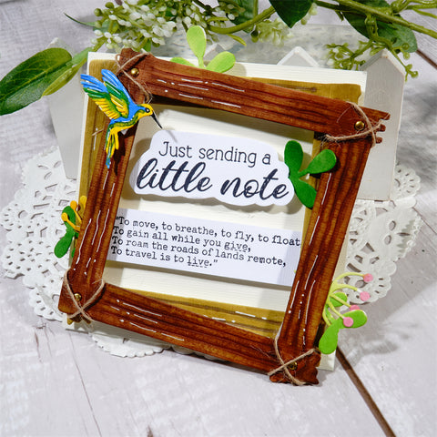 Inlovearts Wooden Frame Cutting Dies