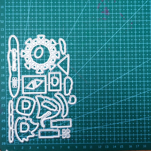 Inlovearts Sandcastle Gnome Cutting Dies