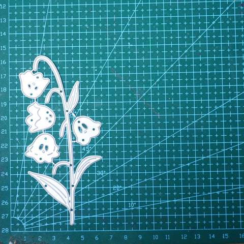 Inlovearts Ghost Lily of the Valley Cutting Dies