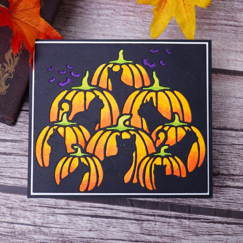 Inlovearts Lantern Cat Background Board Cutting Dies