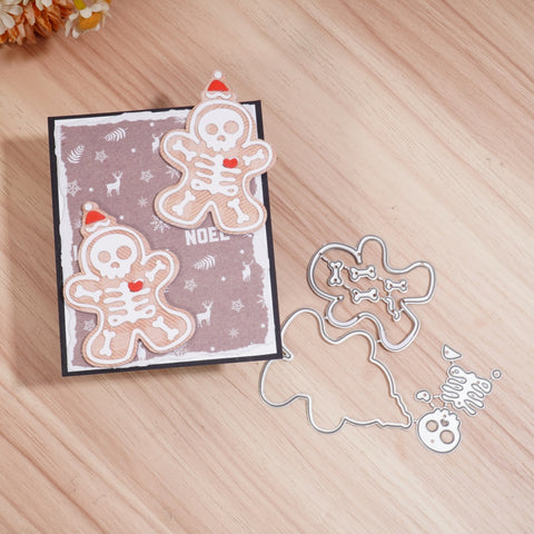 Inlovearts Small Skeleton Cutting Dies