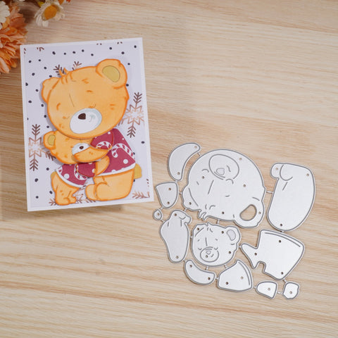 Inlovearts Two Bears Cutting Dies