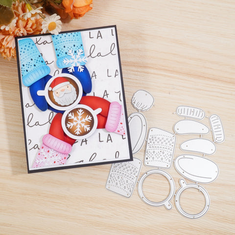 Inlovearts Holding Coffee Cups Cutting Dies