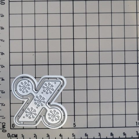 Inloveart 26 Lace Pattern Alphabets Cutting Dies