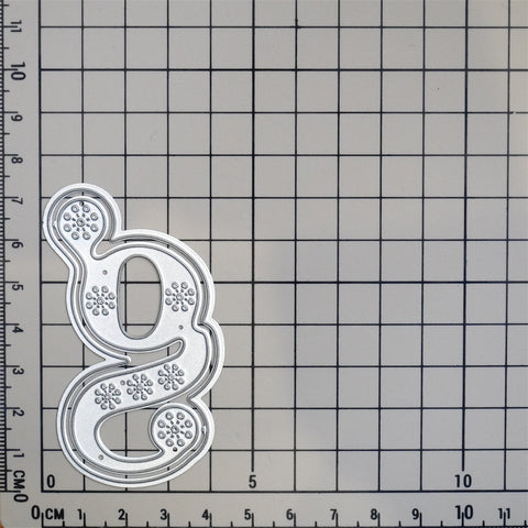 Inloveart 26 Lace Pattern Alphabets Cutting Dies