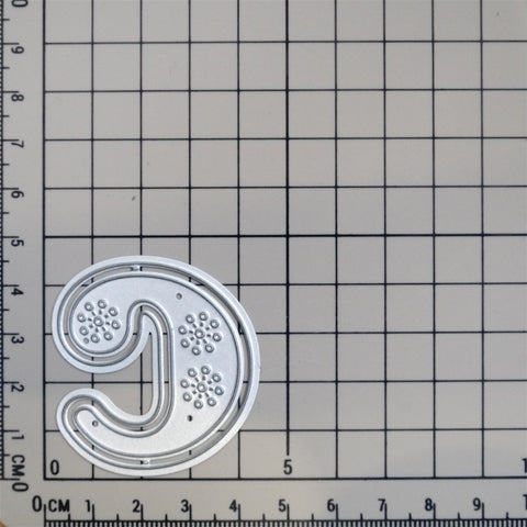 Inloveart 26 Lace Pattern Alphabets Cutting Dies