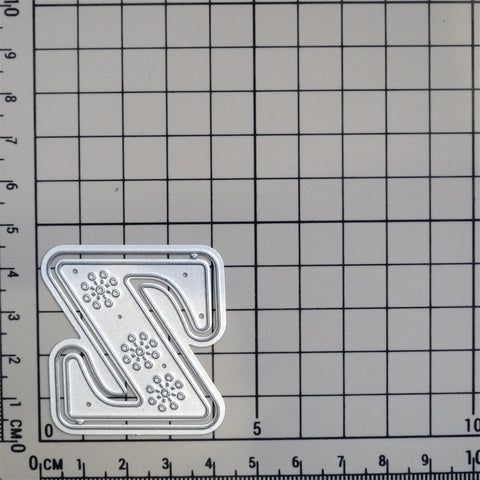 Inloveart 26 Lace Pattern Alphabets Cutting Dies