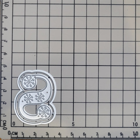 Inloveart 26 Lace Pattern Alphabets Cutting Dies