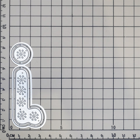 Inloveart 26 Lace Pattern Alphabets Cutting Dies