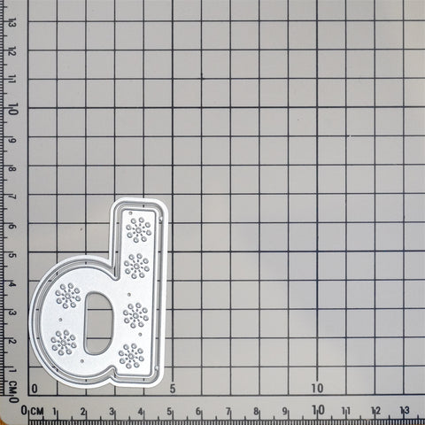 Inloveart 26 Lace Pattern Alphabets Cutting Dies