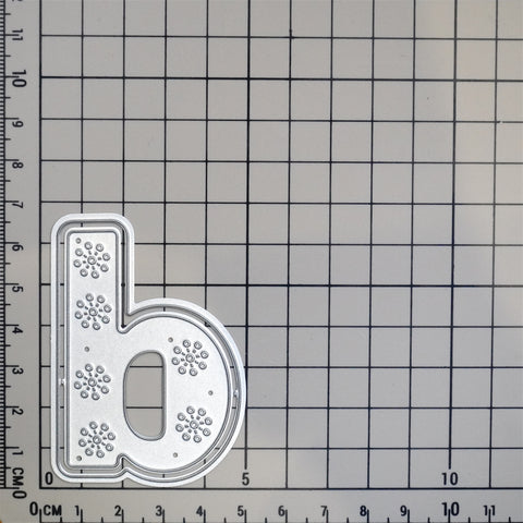 Inloveart 26 Lace Pattern Alphabets Cutting Dies