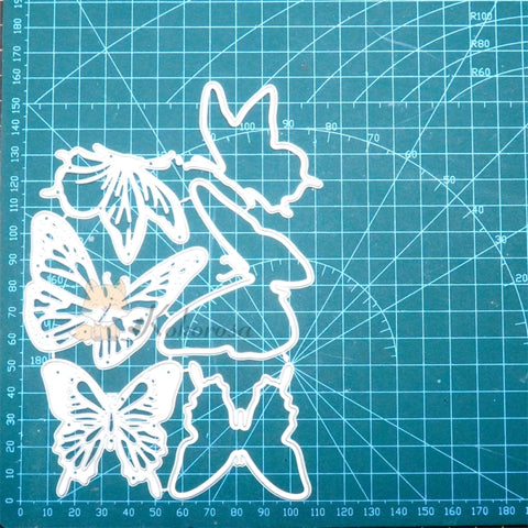 Inloveart 3pc Butterfly Cutting Dies