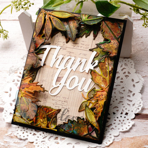 Inloveart 5pcs Leaves Cutting Dies