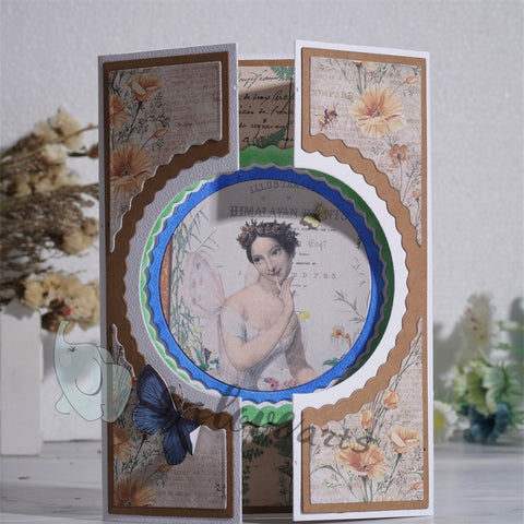 Inloveart Foldable Lace Border Cutting Dies