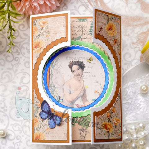 Inloveart Foldable Lace Border Cutting Dies