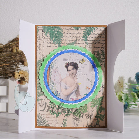 Inloveart Foldable Lace Border Cutting Dies