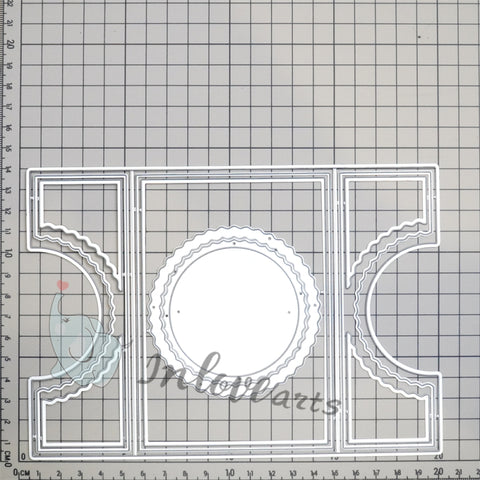 Inloveart Foldable Lace Border Cutting Dies