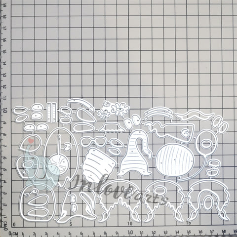 Inloveart Honey Bee Style Gnomes Cutting Dies