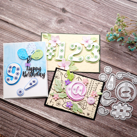 Inloveart Lace Pattern Symbol Cutting Dies