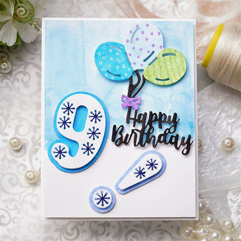 Inloveart Lace Pattern Symbol Cutting Dies