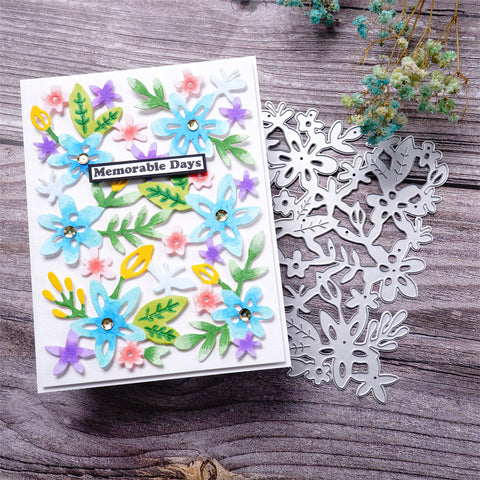 Inloveart Little Flower Border Cutting Dies