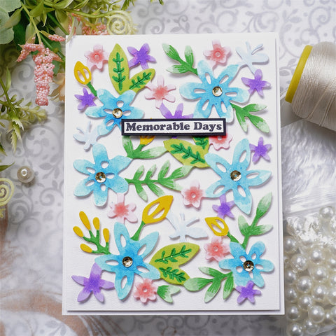 Inloveart Little Flower Border Cutting Dies