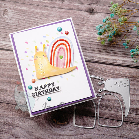Inloveart Lovely Snail Cutting Dies