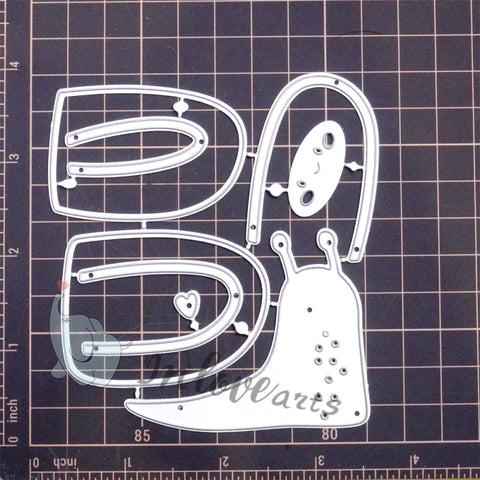 Inloveart Lovely Snail Cutting Dies