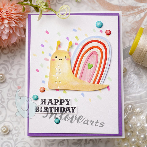 Inloveart Lovely Snail Cutting Dies