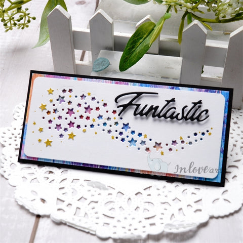 Inloveart Shining Star Border Cutting Dies