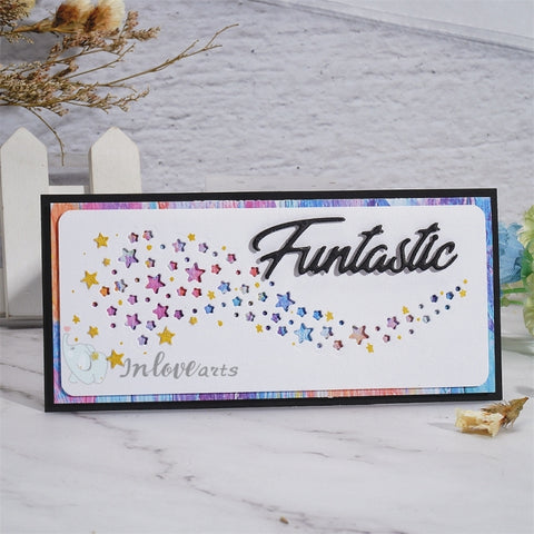 Inloveart Shining Star Border Cutting Dies