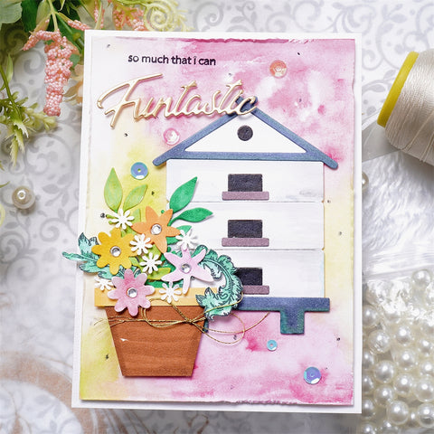 Inloveart The House Cutting Dies