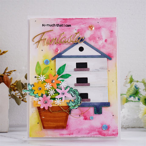 Inloveart The House Cutting Dies