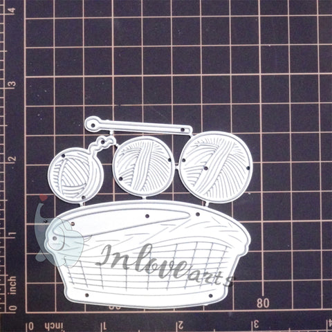 Inloveart Yarn Ball Cutting Dies