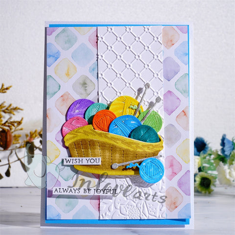 Inloveart Yarn Ball Cutting Dies