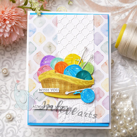 Inloveart Yarn Ball Cutting Dies