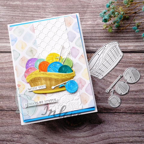 Inloveart Yarn Ball Cutting Dies