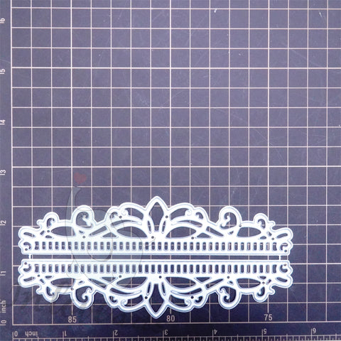 Inlovearts 2pcs Lace Border Cutting Dies