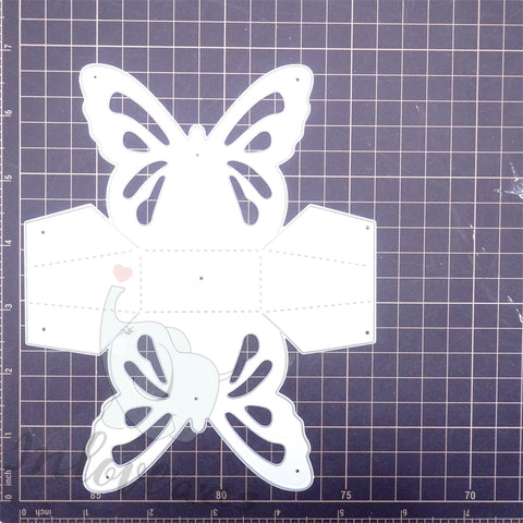 Inlovearts 3D Butterfly Box Cutting Dies