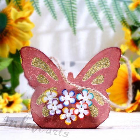 Inlovearts 3D Butterfly Box Cutting Dies