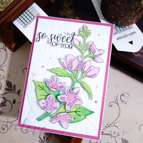 Inlovearts A Bunch of Blooming Jasmine Cutting Dies