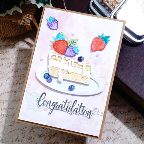 Inlovearts A Piece of Cake Cutting Dies
