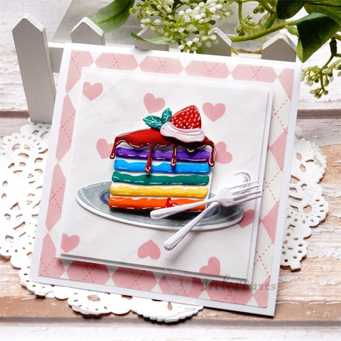 Inlovearts A Plate of Cake Cutting Dies