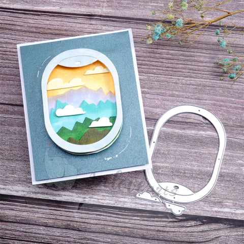Inlovearts Airplane Cabin Cutting Dies