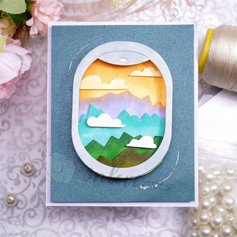 Inlovearts Airplane Cabin Cutting Dies