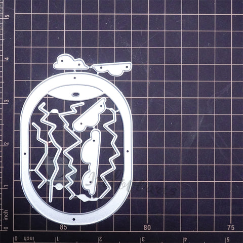 Inlovearts Airplane Cabin Cutting Dies